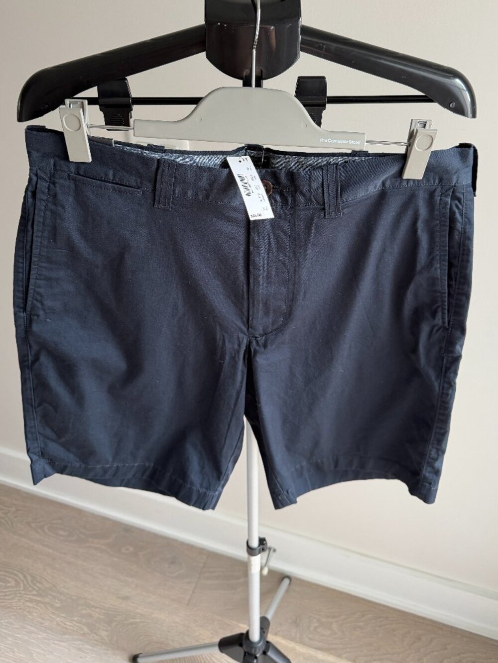 NWT - J. Crew Dark Navy Chino Shorts (Waist 33")